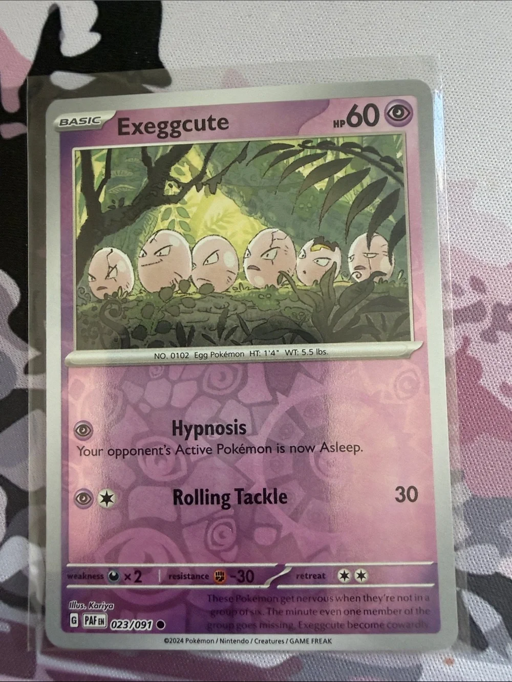 Exeggcute & Exeggutor Pokémon Evolution Lot | 6 Holo Reverse Holo Cards ✨5/$25✨